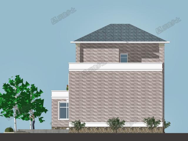 三層農(nóng)村自建民宅，專為兩代人居住設(shè)計