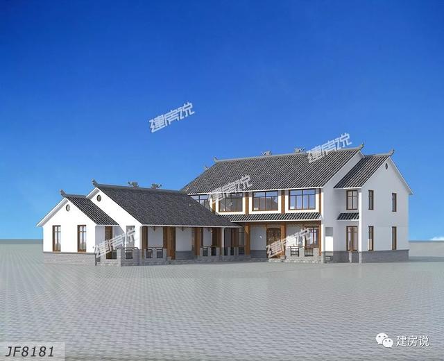 擁有一棟中式別墅，是多少人的夢(mèng)想，建一個(gè)溫馨恬靜的安樂(lè)窩度過(guò)慢悠悠的溫暖歲月。