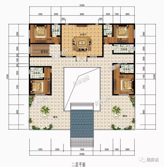 擁有一棟中式別墅，是多少人的夢(mèng)想，建一個(gè)溫馨恬靜的安樂(lè)窩度過(guò)慢悠悠的溫暖歲月。