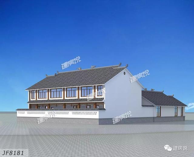 擁有一棟中式別墅，是多少人的夢(mèng)想，建一個(gè)溫馨恬靜的安樂(lè)窩度過(guò)慢悠悠的溫暖歲月。