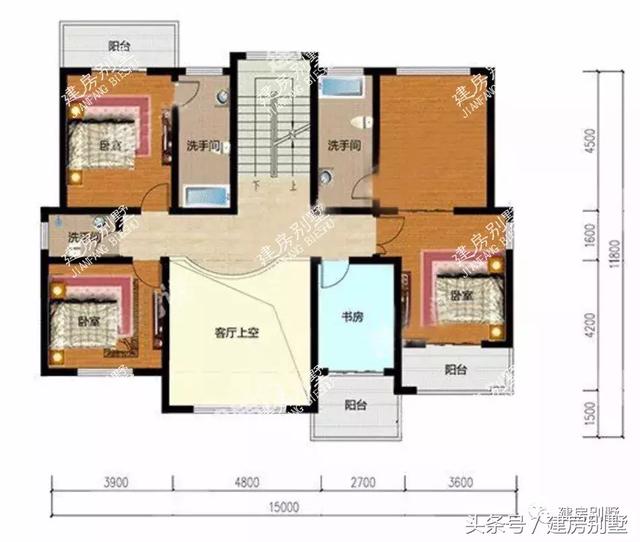 3棟三層農(nóng)村別墅設計圖，簡約大氣，無論蓋哪一棟都能讓你倍有面兒