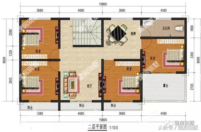 兩款好評(píng)如潮的二層別墅圖，戶型合理外觀特色，建一座屬于你的新型別墅