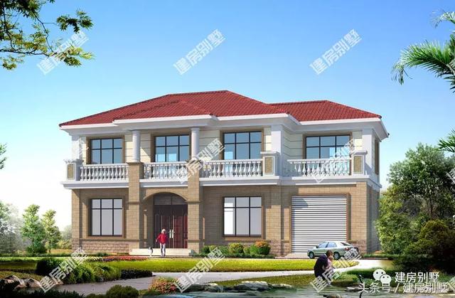 兩款好評(píng)如潮的二層別墅圖，戶型合理外觀特色，建一座屬于你的新型別墅