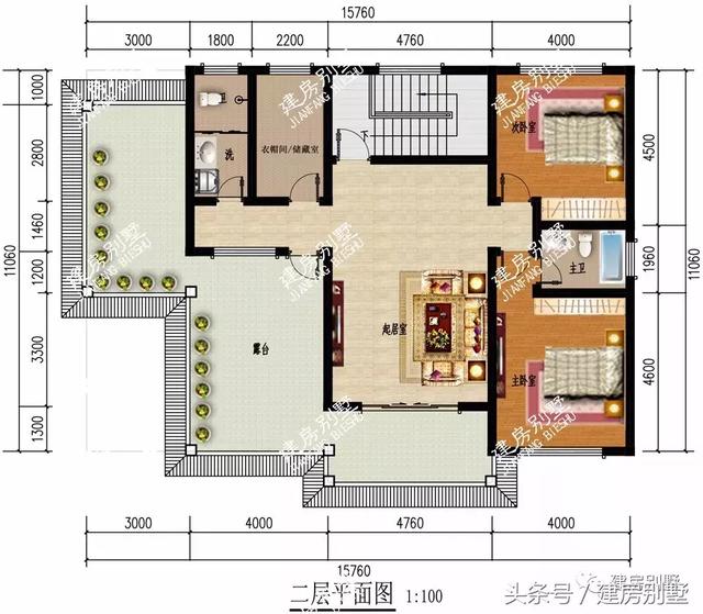 兩款好評(píng)如潮的二層別墅圖，戶型合理外觀特色，建一座屬于你的新型別墅