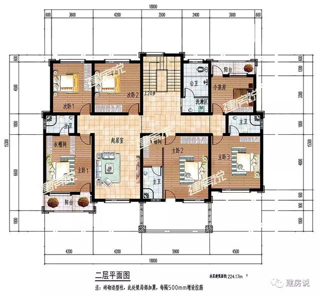這6套農(nóng)村別墅圖超氣派！配露臺陽光房茶室影音室，室內(nèi)配備應(yīng)有盡有，隨便建上那套，一輩子就值了。