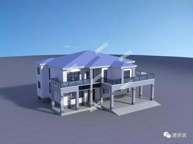 這6套農(nóng)村別墅圖超氣派！配露臺陽光房茶室影音室，室內(nèi)配備應(yīng)有盡有，隨便建上那套，一輩子就值了。