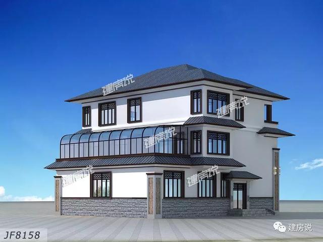 這6套農(nóng)村別墅圖超氣派！配露臺陽光房茶室影音室，室內(nèi)配備應(yīng)有盡有，隨便建上那套，一輩子就值了。