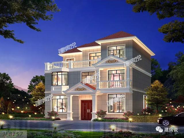 這6套農(nóng)村別墅圖超氣派！配露臺陽光房茶室影音室，室內(nèi)配備應(yīng)有盡有，隨便建上那套，一輩子就值了。