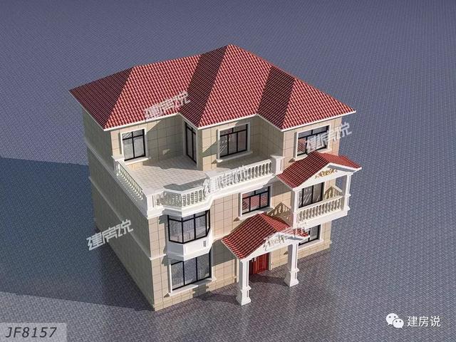 這6套農(nóng)村別墅圖超氣派！配露臺陽光房茶室影音室，室內(nèi)配備應(yīng)有盡有，隨便建上那套，一輩子就值了。