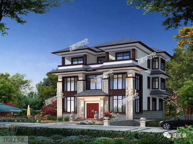 這6套農(nóng)村別墅圖超氣派！配露臺陽光房茶室影音室，室內(nèi)配備應(yīng)有盡有，隨便建上那套，一輩子就值了。