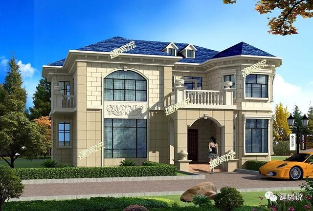  大房子有大房子的氣派，小房子有小房子的溫馨，推薦36款別墅圖，你喜歡哪個呢