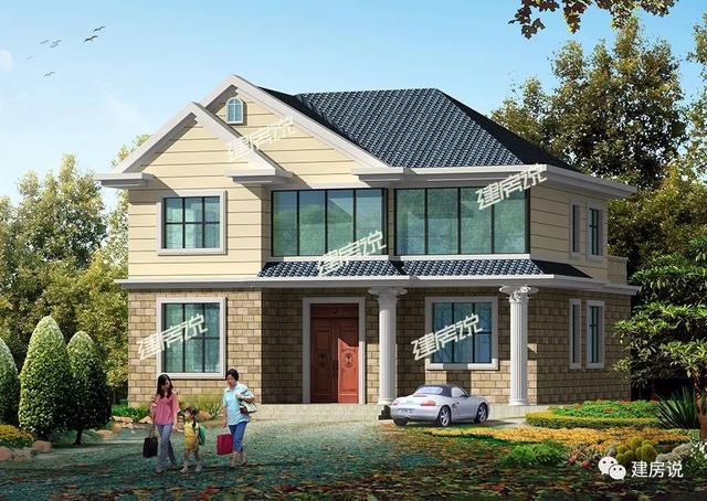  大房子有大房子的氣派，小房子有小房子的溫馨，推薦36款別墅圖，你喜歡哪個呢