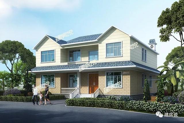  大房子有大房子的氣派，小房子有小房子的溫馨，推薦36款別墅圖，你喜歡哪個呢