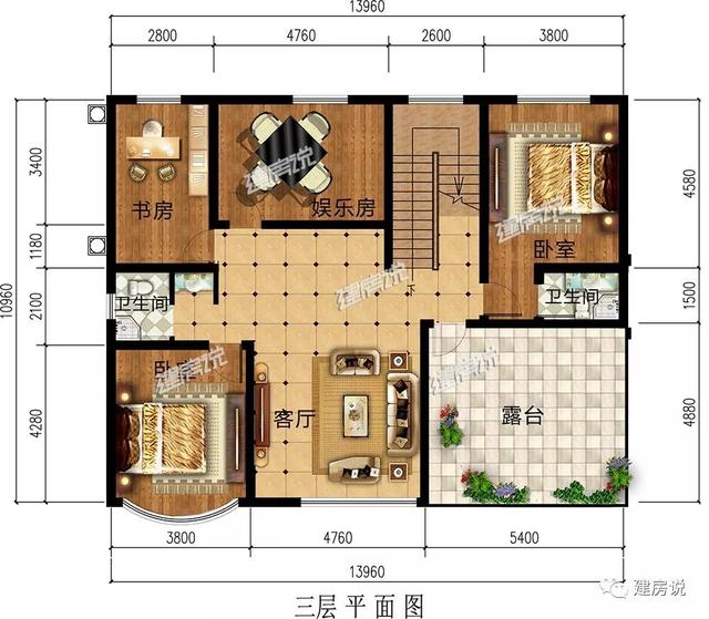  大房子有大房子的氣派，小房子有小房子的溫馨，推薦36款別墅圖，你喜歡哪個呢