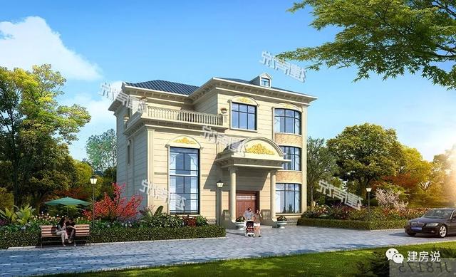  大房子有大房子的氣派，小房子有小房子的溫馨，推薦36款別墅圖，你喜歡哪個呢