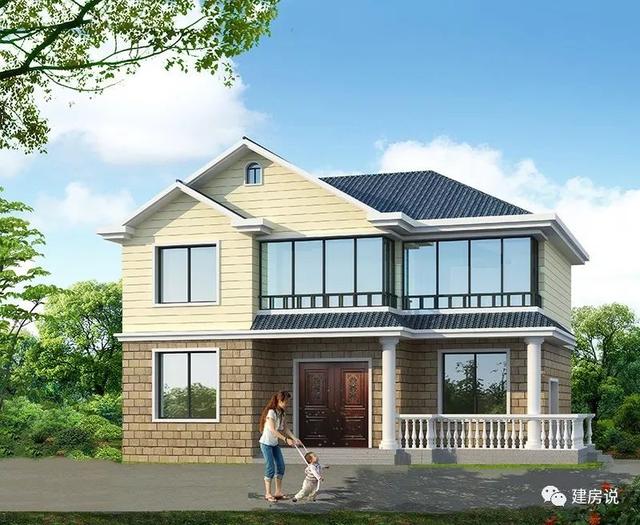  大房子有大房子的氣派，小房子有小房子的溫馨，推薦36款別墅圖，你喜歡哪個呢