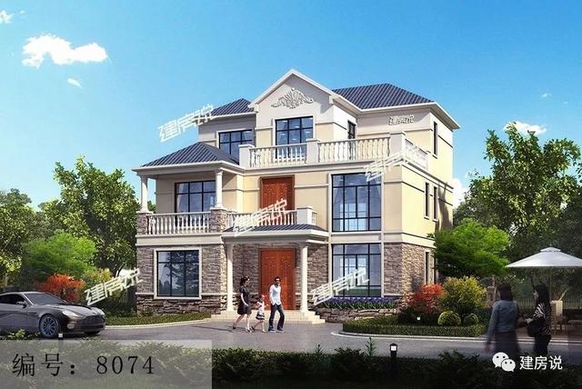  大房子有大房子的氣派，小房子有小房子的溫馨，推薦36款別墅圖，你喜歡哪個呢