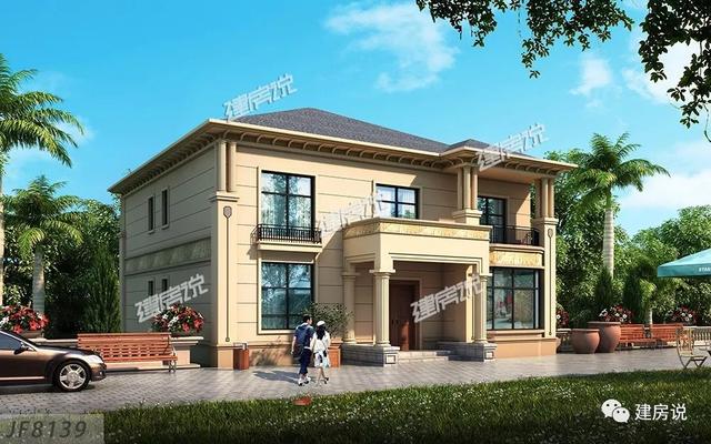  大房子有大房子的氣派，小房子有小房子的溫馨，推薦36款別墅圖，你喜歡哪個呢