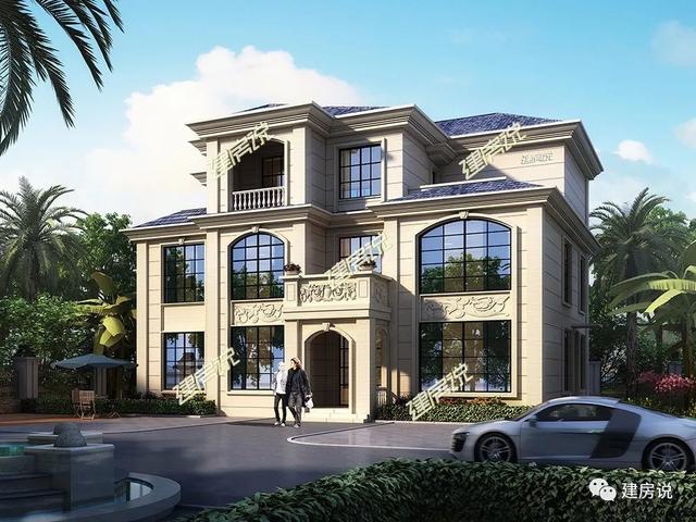  大房子有大房子的氣派，小房子有小房子的溫馨，推薦36款別墅圖，你喜歡哪個呢