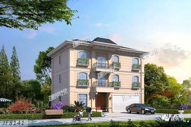  大房子有大房子的氣派，小房子有小房子的溫馨，推薦36款別墅圖，你喜歡哪個呢