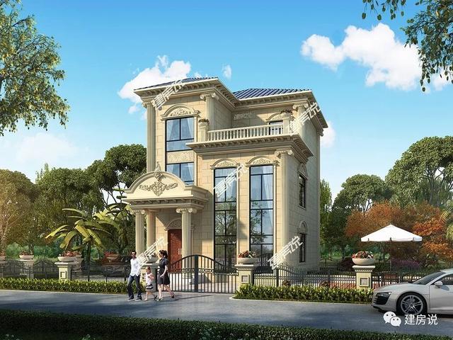  大房子有大房子的氣派，小房子有小房子的溫馨，推薦36款別墅圖，你喜歡哪個呢