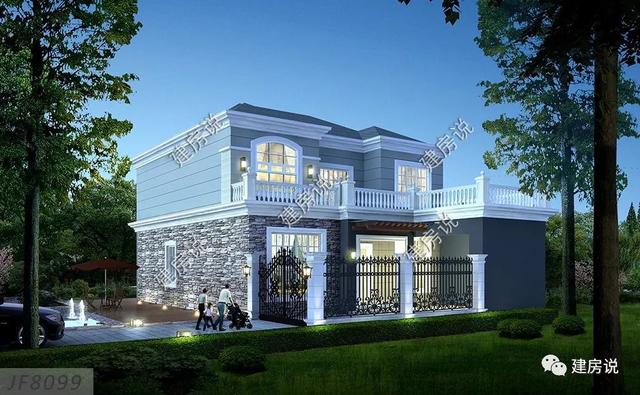  大房子有大房子的氣派，小房子有小房子的溫馨，推薦36款別墅圖，你喜歡哪個呢