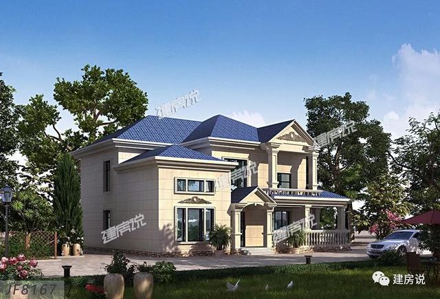  大房子有大房子的氣派，小房子有小房子的溫馨，推薦36款別墅圖，你喜歡哪個呢