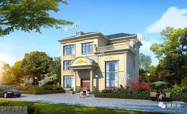  大房子有大房子的氣派，小房子有小房子的溫馨，推薦36款別墅圖，你喜歡哪個呢