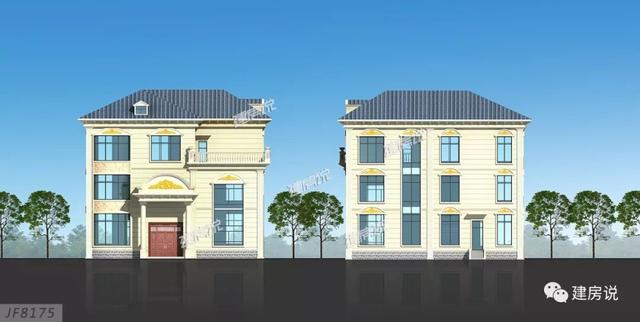  大房子有大房子的氣派，小房子有小房子的溫馨，推薦36款別墅圖，你喜歡哪個呢