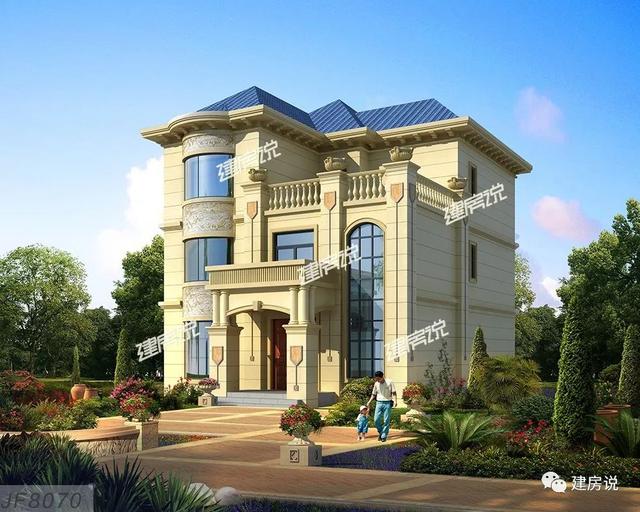  大房子有大房子的氣派，小房子有小房子的溫馨，推薦36款別墅圖，你喜歡哪個呢