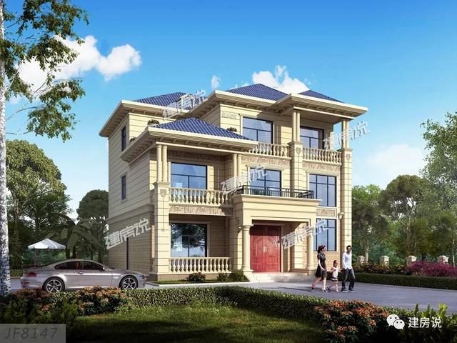  大房子有大房子的氣派，小房子有小房子的溫馨，推薦36款別墅圖，你喜歡哪個呢