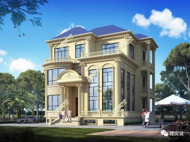  大房子有大房子的氣派，小房子有小房子的溫馨，推薦36款別墅圖，你喜歡哪個呢