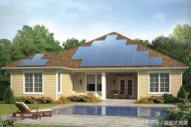 5款歐式坡頂輕鋼龍骨別墅配平面圖，有興趣的可以參考一下