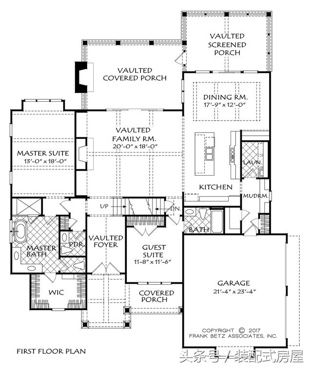 5款歐式坡頂輕鋼龍骨別墅配平面圖，有興趣的可以參考一下