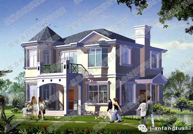 復(fù)式三層70萬180㎡別墅施工圖，帶地下室酒窖家庭影院吧臺(tái)，將住房和娛樂完美結(jié)合的農(nóng)村別墅戶型圖