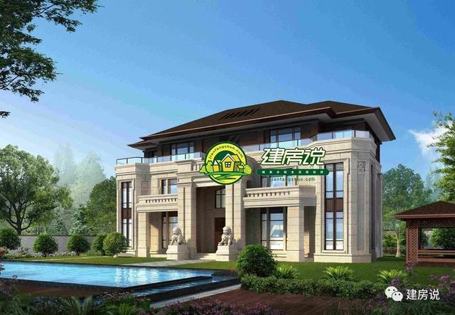 大熱的新中式別墅又出新花樣了，融合東方情韻與西方美學(xué)，將建筑的美發(fā)揮得淋漓盡致。