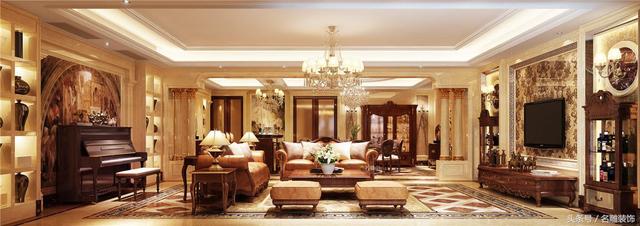 400平的豪華別墅，充滿愜意和浪漫的歐式風，真正的奢華上檔次