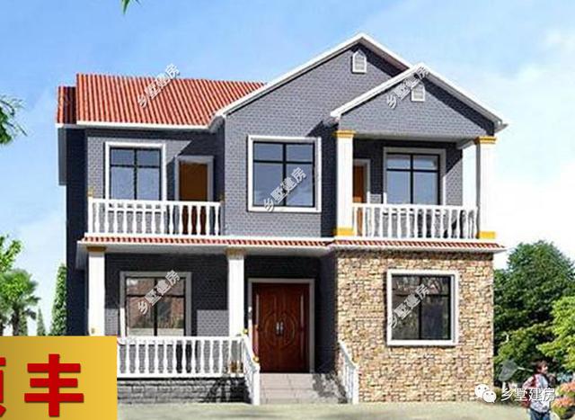 6款農(nóng)村二層別墅圖，最高造價(jià)只要20萬(wàn)，你確定不了解一下嗎？