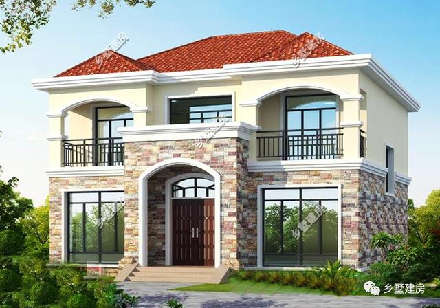 6款農(nóng)村二層別墅圖，最高造價(jià)只要20萬(wàn)，你確定不了解一下嗎？