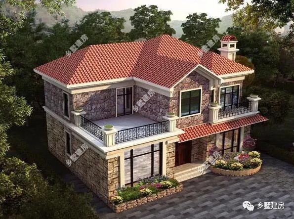 6款農(nóng)村二層別墅圖，最高造價(jià)只要20萬(wàn)，你確定不了解一下嗎？