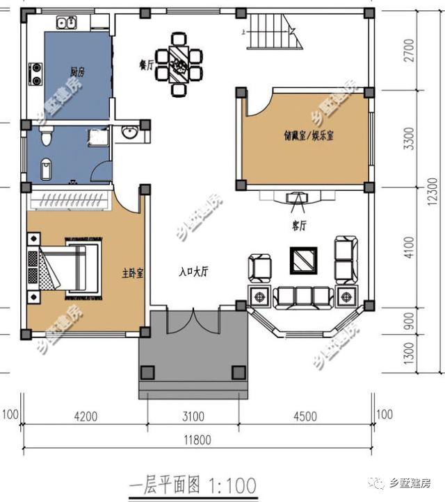 6款農(nóng)村二層別墅圖，最高造價(jià)只要20萬(wàn)，你確定不了解一下嗎？