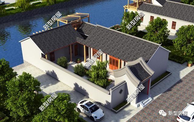 6套農(nóng)村養(yǎng)老別墅圖，簡(jiǎn)單卻別致中式小院堪稱(chēng)最美！