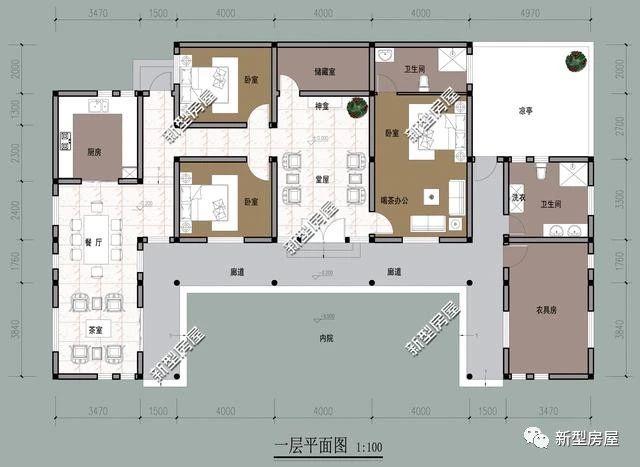 6套農(nóng)村養(yǎng)老別墅圖，簡(jiǎn)單卻別致中式小院堪稱(chēng)最美！