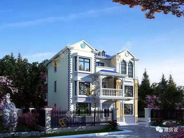 5款三層超高性價(jià)比的農(nóng)村別墅設(shè)計(jì)圖，最高不超30萬，你確定不了解下嗎？