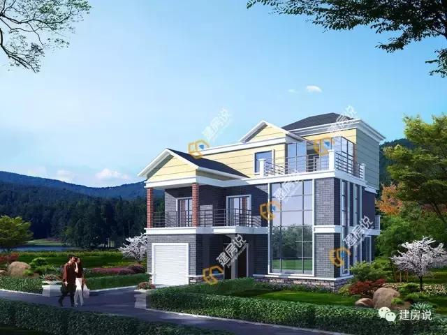 5款三層超高性價(jià)比的農(nóng)村別墅設(shè)計(jì)圖，最高不超30萬，你確定不了解下嗎？