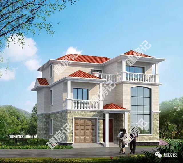 5款三層超高性價(jià)比的農(nóng)村別墅設(shè)計(jì)圖，最高不超30萬，你確定不了解下嗎？