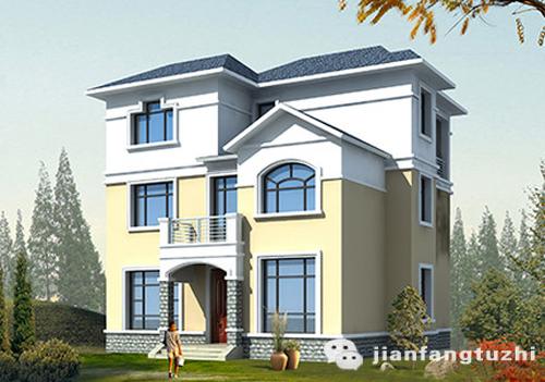 全套三層別墅設計圖30萬2廳5室4衛(wèi)12×11帶棋牌室主人房豪華套間