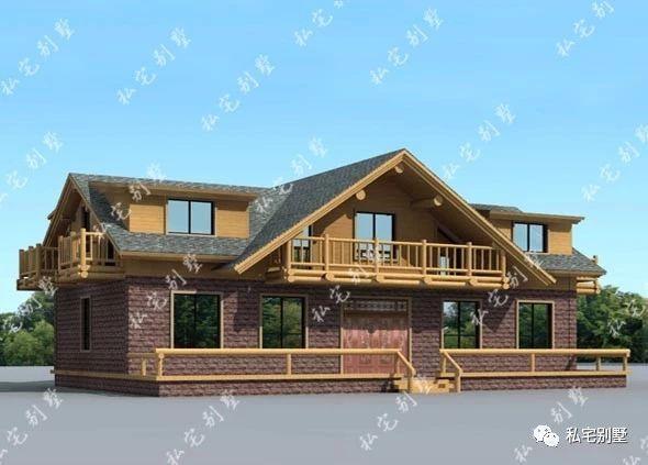 兩層實(shí)用歐式風(fēng)情多陽(yáng)臺(tái)農(nóng)村自建房設(shè)計(jì)圖，超有特點(diǎn)