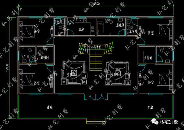 兩層實(shí)用歐式風(fēng)情多陽(yáng)臺(tái)農(nóng)村自建房設(shè)計(jì)圖，超有特點(diǎn)