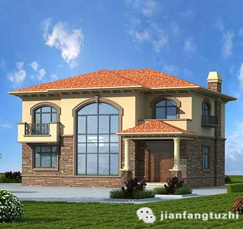 二層農(nóng)村自建房全套施工圖，造價30萬左右2廳6臥14×11帶棋牌室臥室套間